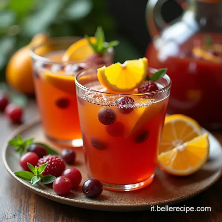 La Sangria Perfetta Un Sorso dEstate che sa di Feria Andalusa