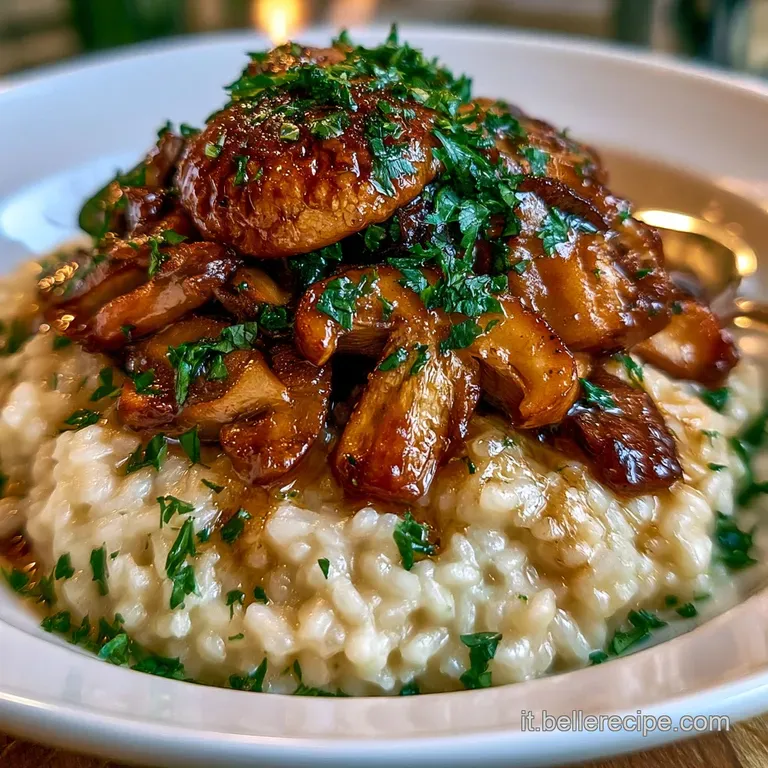 Ricetta Vegana Gourmand di Risotto ai Funghi: Cremoso