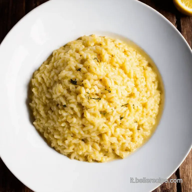 Risotto al Limone con Gamberetti e Asparagi