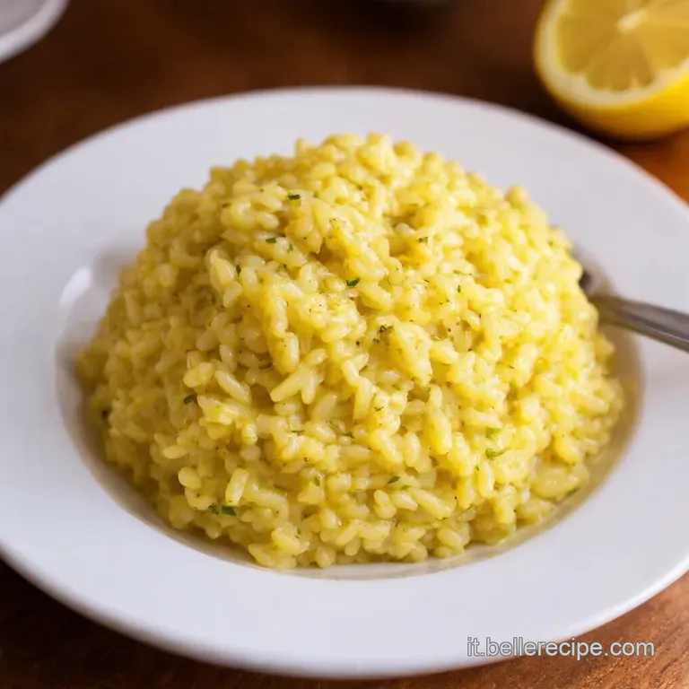 Risotto Al Limone Un Raggio Di Sole Nel Piatto presentation