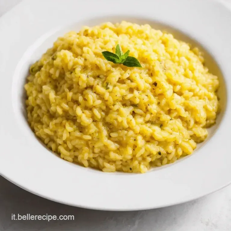 Risotto al Limone Un Raggio di Sole nel Piatto