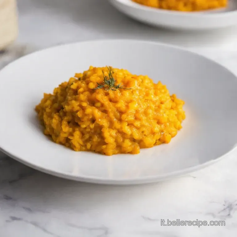 Risotto alla Zucca Un Abbraccio Autunnale in un Piatto