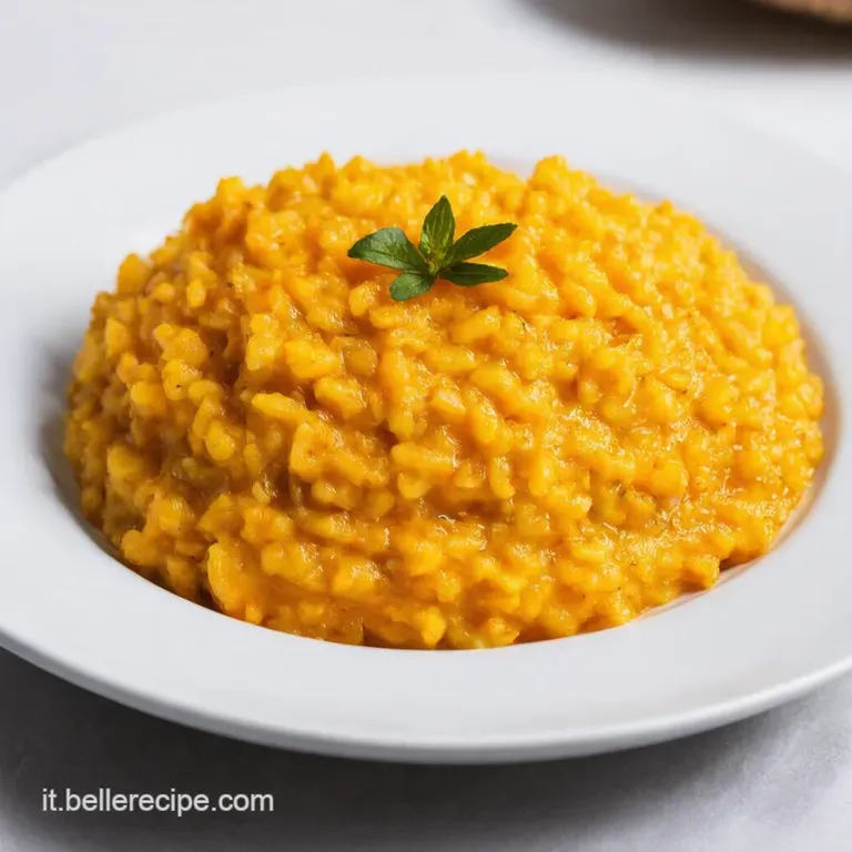 Risotto alla Zucca Un Abbraccio Dorato per il Palato