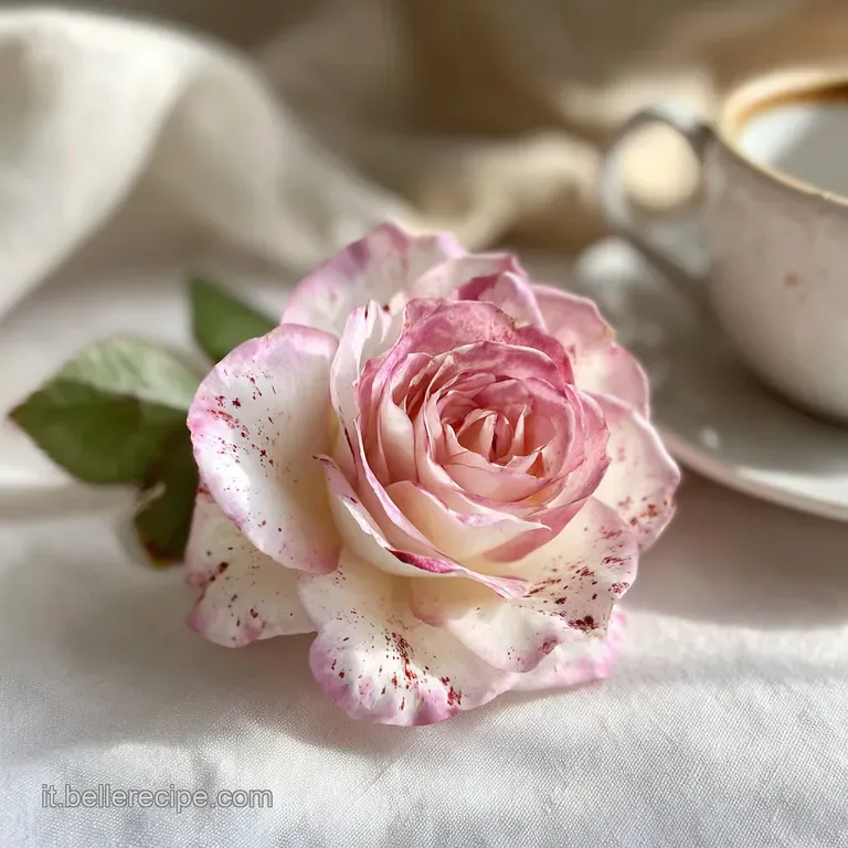 Elegant plate featuring delicate slices of tender roast, drizzled with sauce and accompanied by a vibrant green sprig of r...