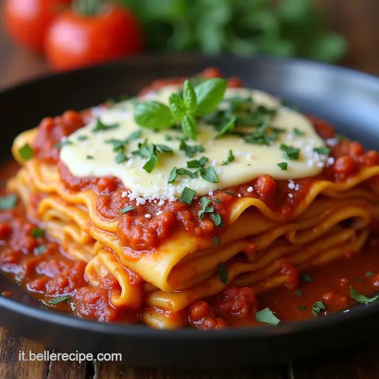 Roselline di Lasagne Il Classico Rifatto in Versione Elegante Monoporzione