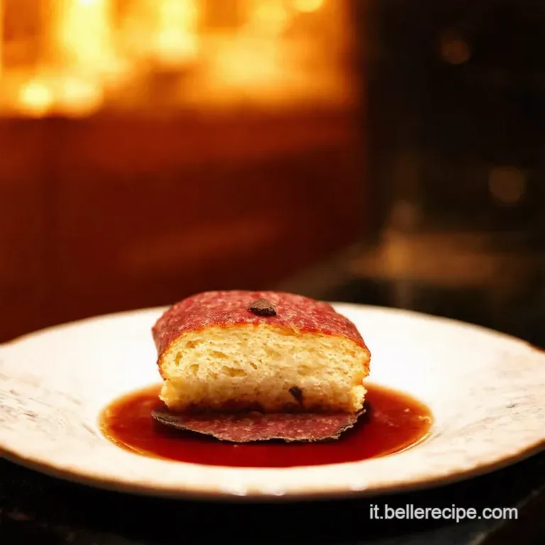 Salame Di Cioccolato presentation