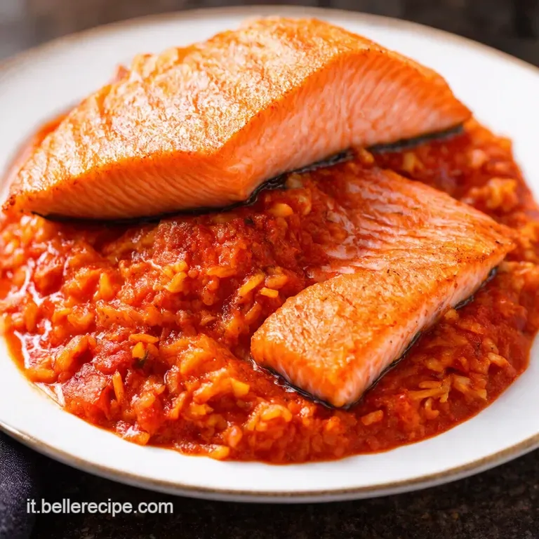 Salmone Croccante Al Limone E Erbe in Friggitrice Ad Aria presentation