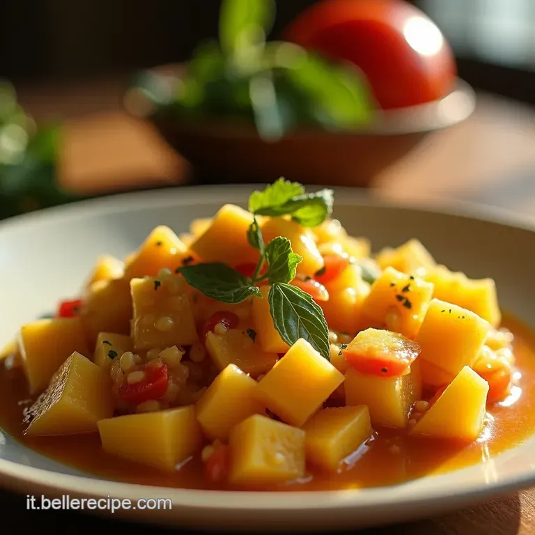 Salsa Al Mango Sole Di Mezzogiorno presentation