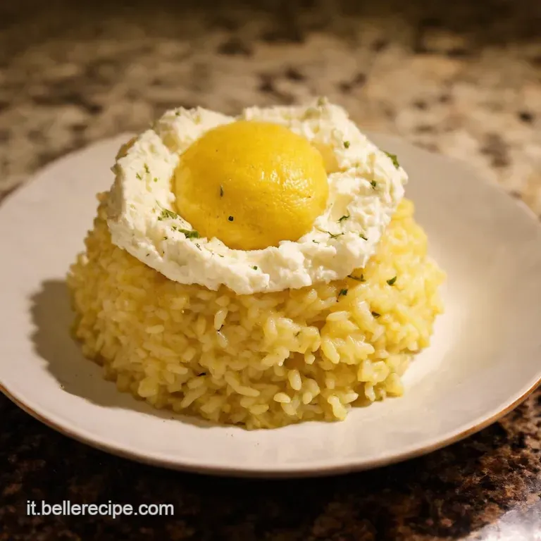 Sbriciolata Al Limone E Ricotta presentation