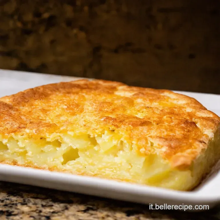 Schiacciata Di Patate Rustica presentation