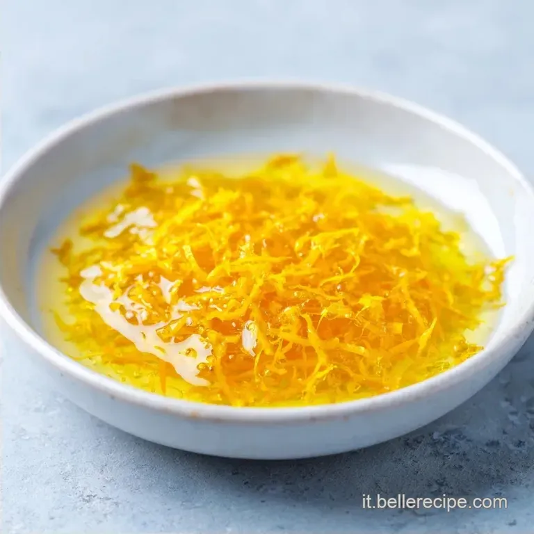 Sciroppo Al Limone: Denso e Vellutato