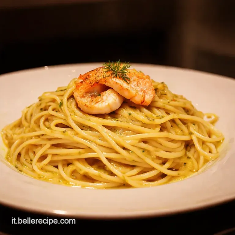 Spaghetti Aglio Olio E Tonno presentation