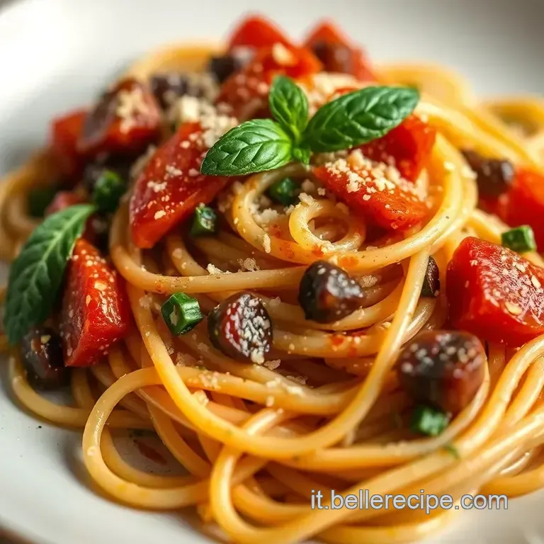 Spaghetti Alla Nerano presentation