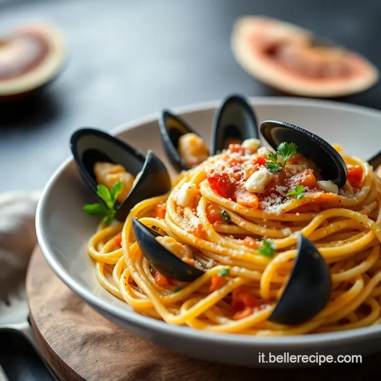 Spaghetti Alle Cozze: Un Classico Napoletano presentation