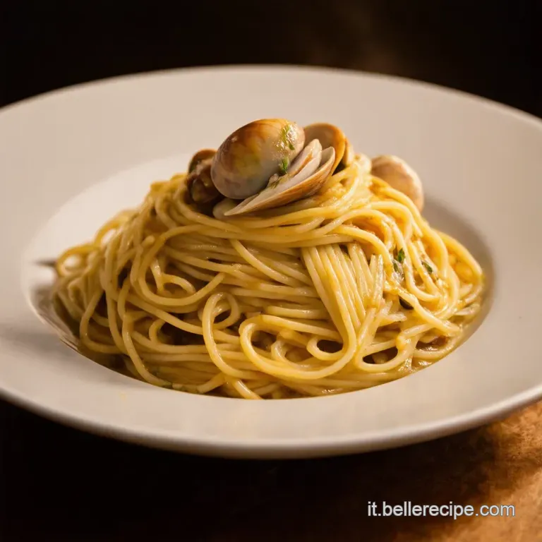 Spaghetti Alle Vongole Alla Napoletana presentation