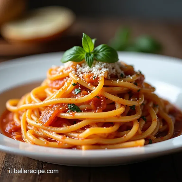 Spaghetti Arraganati al Forno La Tradizione Semplice che Strizza lOcchio al Sapore Intenso