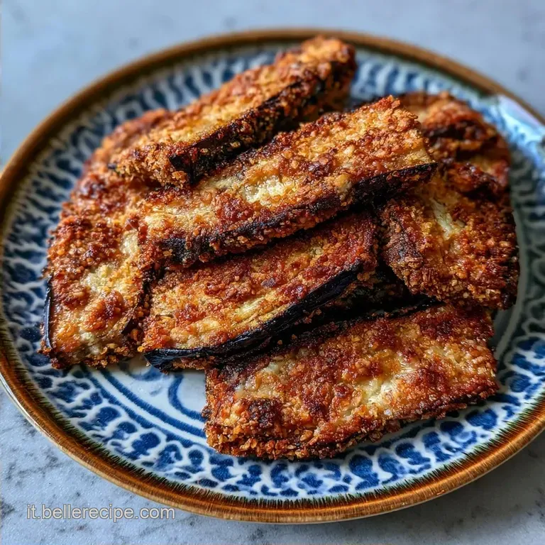 Stick di Melanzane: Croccanti al Forno