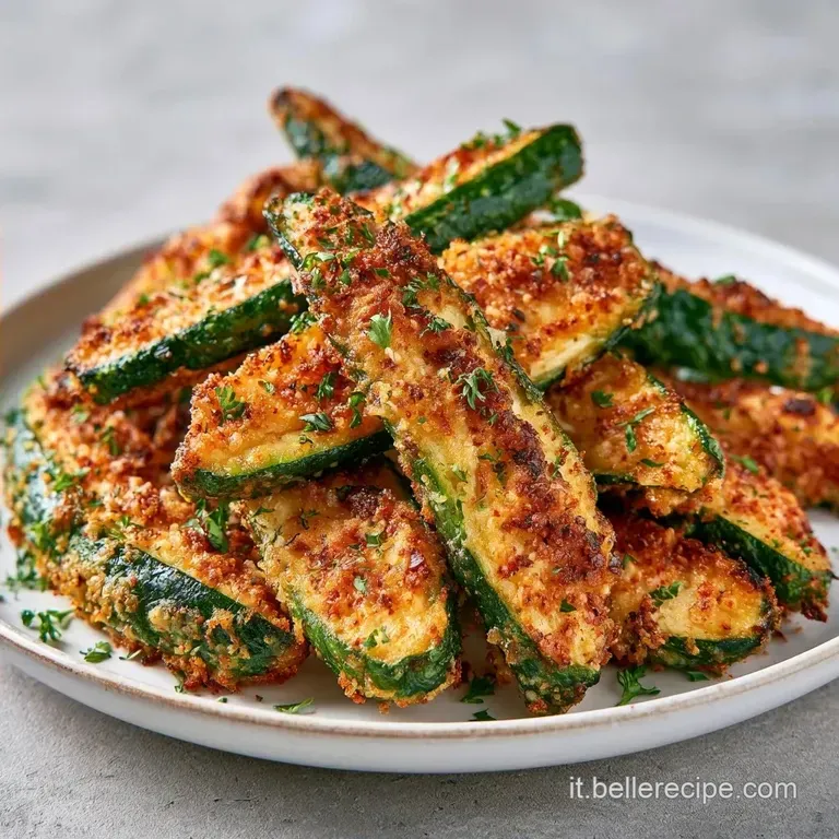 Stick Di Zucchine Al Forno Croccanti