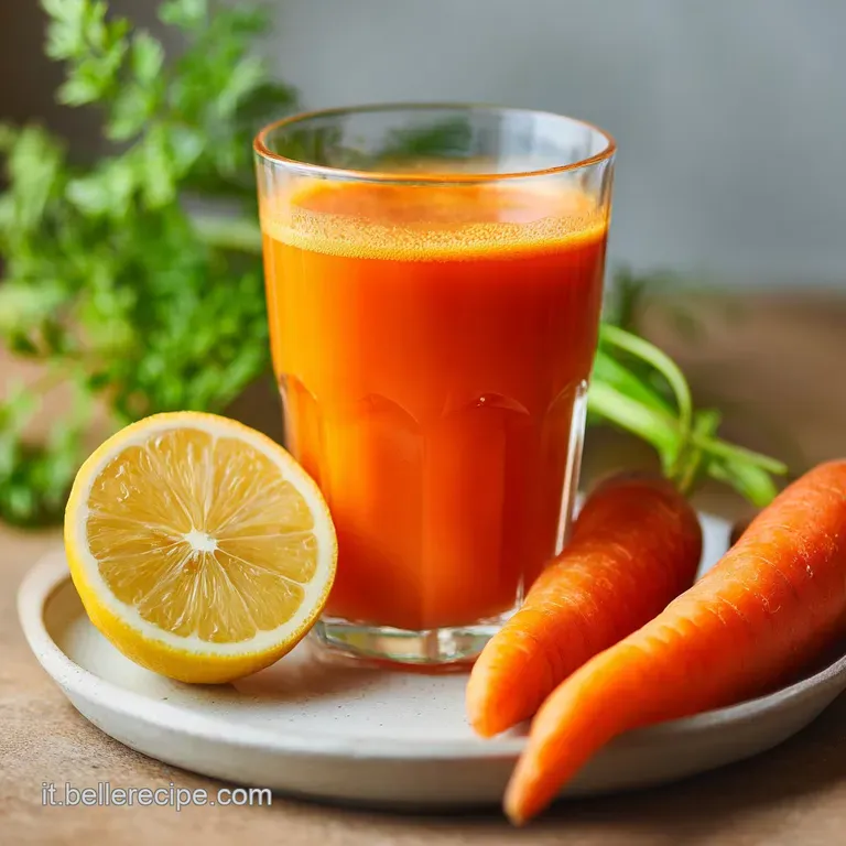 Succo Arancia Carota Limone: Fresco e Veloce
