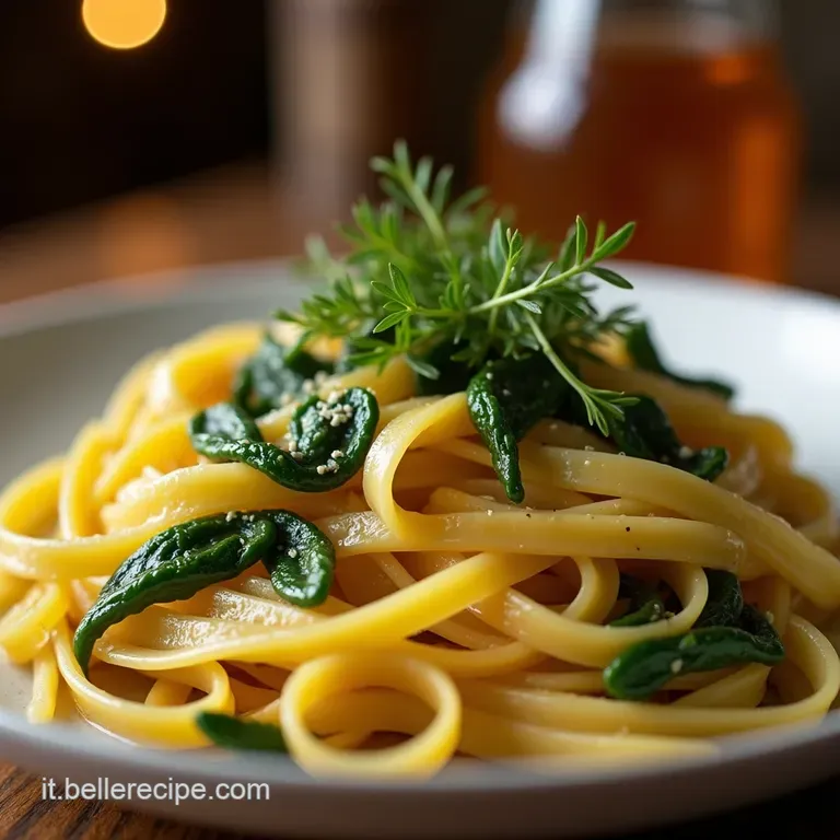 Tagliatelle Smeraldo Larte Facile Della Pasta Fresca Agli Spinaci presentation
