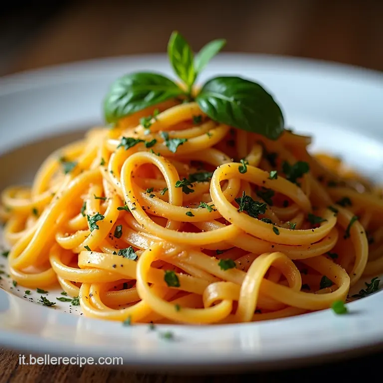 Tagliolini al Nero di Seppia Gamberetti e Zafferano