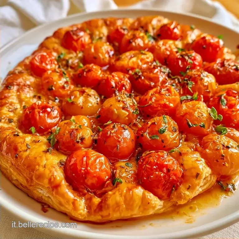 Tarte Tatin Pomodorini Agrodolce