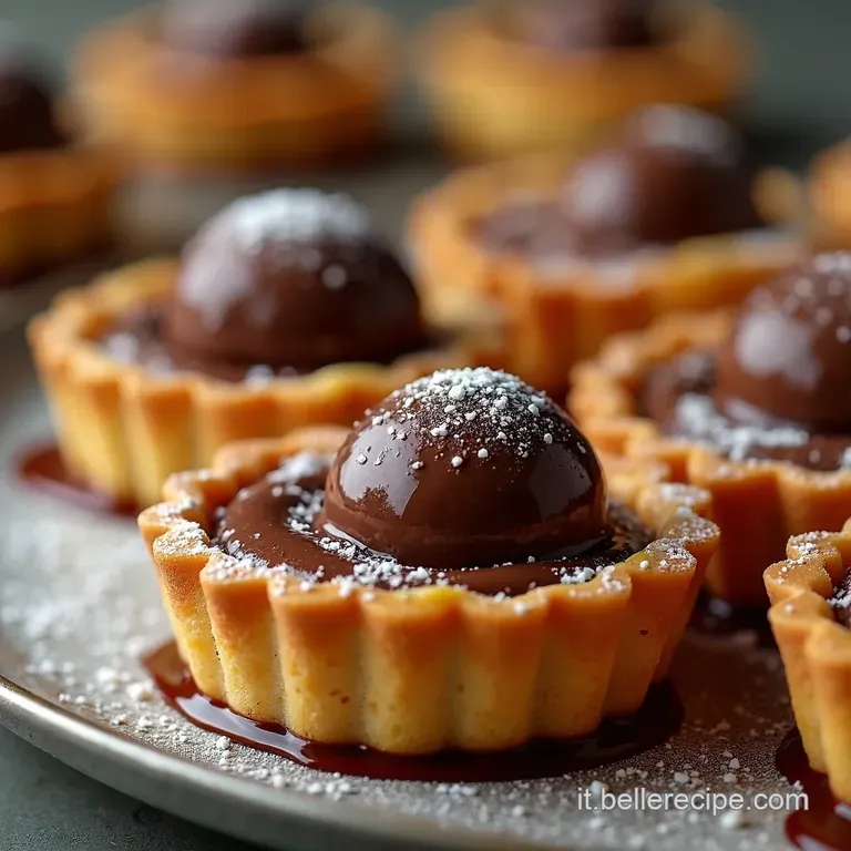 Tartellette al Cioccolato Salato Un Piccolo Peccato di Gola
