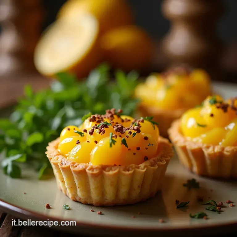 Tartellette Paradiso Yuzu Nocciole E Un Tocco Di Magia presentation