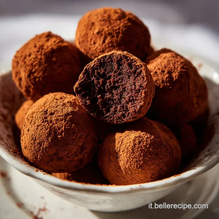 Tartufi al Caff&egrave;: Cuore Vellutato