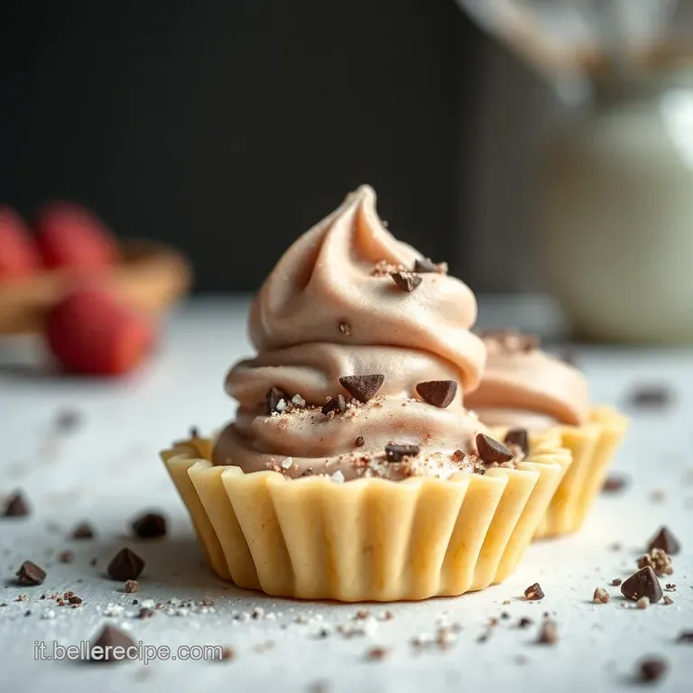 Tartufini Di Gelato Al Cioccolato presentation