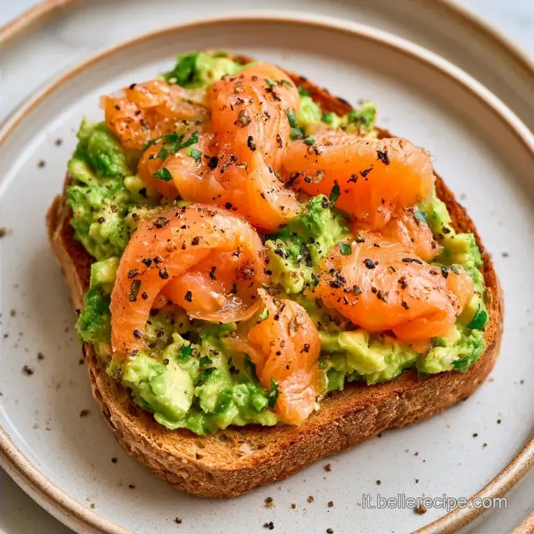 Toast Avocado Salmone in 15 Minuti