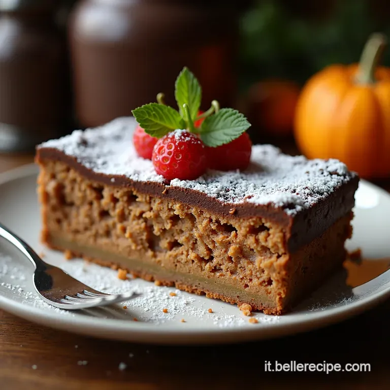 Torta ai Cachi e Cioccolato