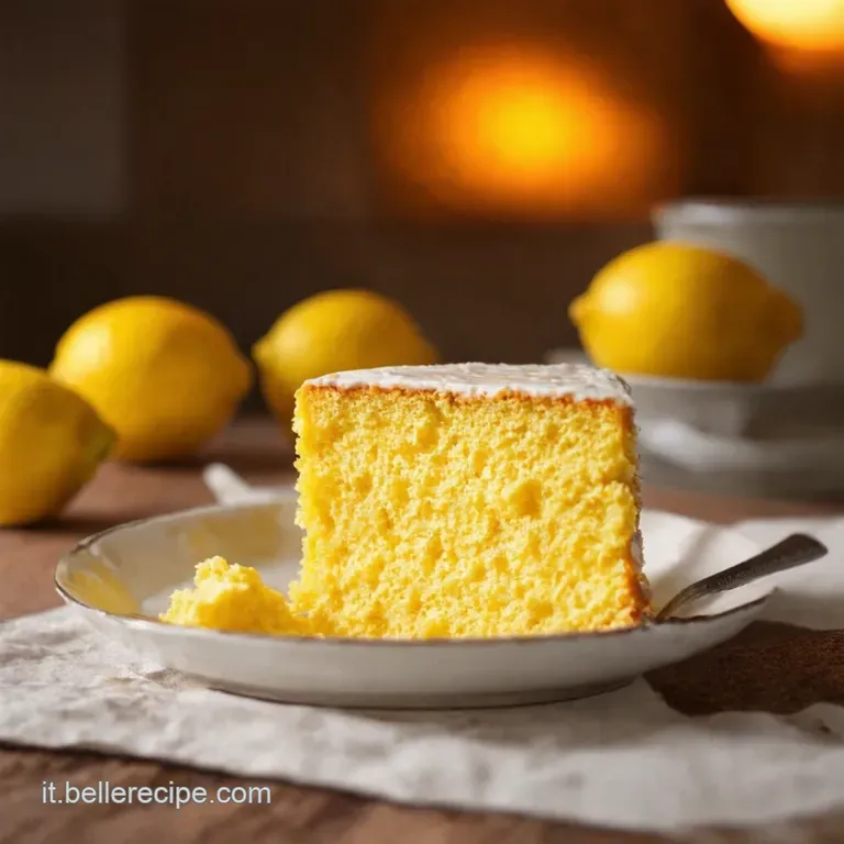 Torta Arcobaleno Al Limone Con Crema Al Mascarpone presentation