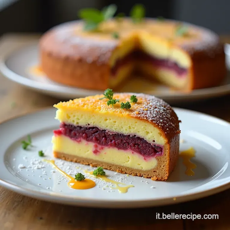 Torta Arcobaleno Setteveli di Gioia Soffice Pan di Spagna ai Colori della Natura