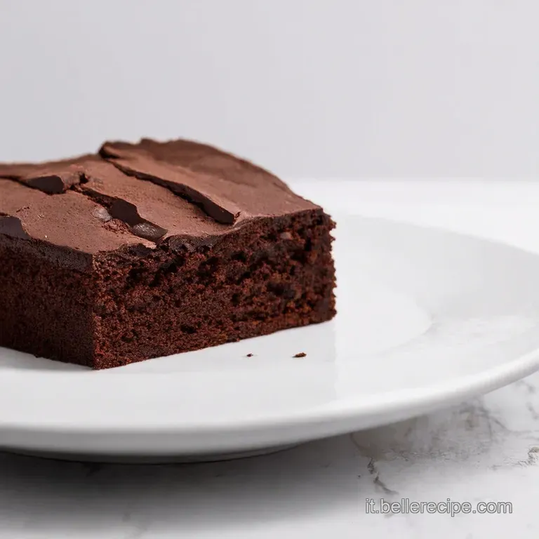 Torta Cioccolatosa Lampo Il Piacere al Cioccolato in un Batter dOcchio