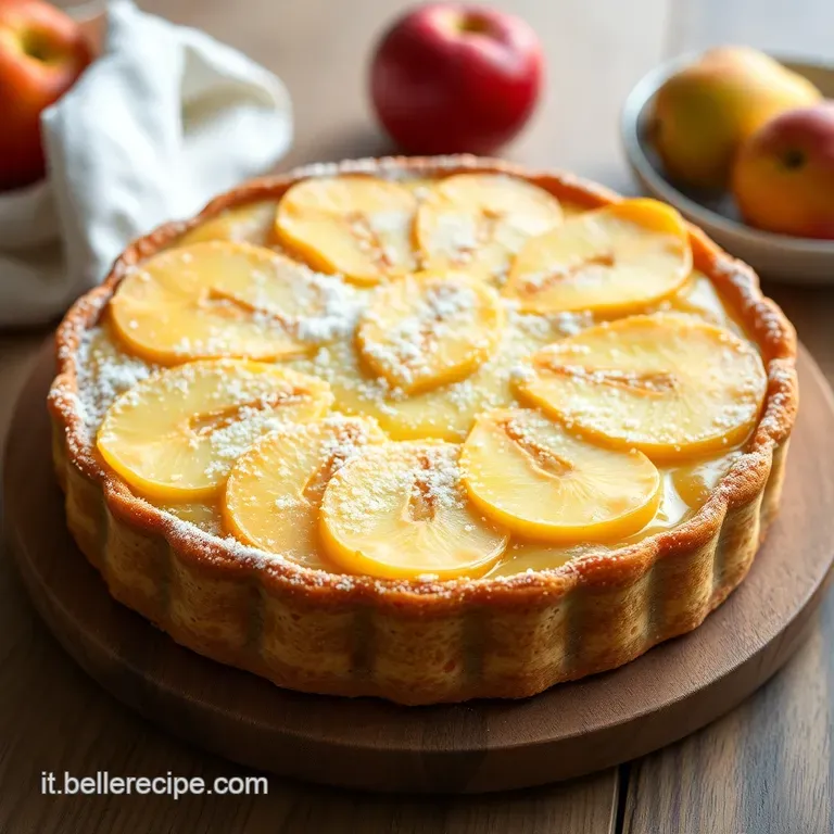 Torta di Mele Soffice Senza Lattosio