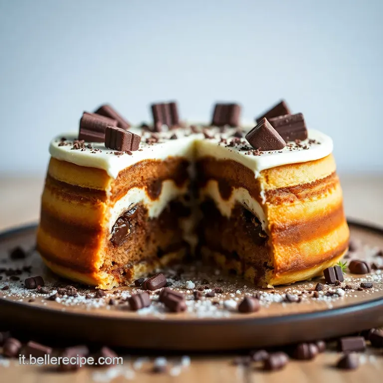Torta di Ricotta e Cioccolato Senza Uova