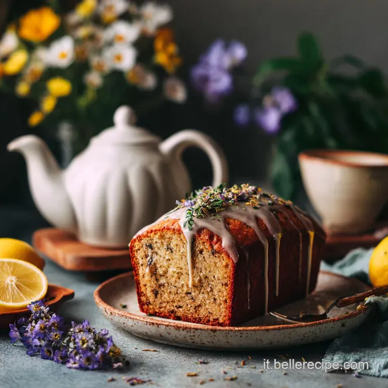 Torta al T&egrave; Earl Grey: Soffice e Aromatica