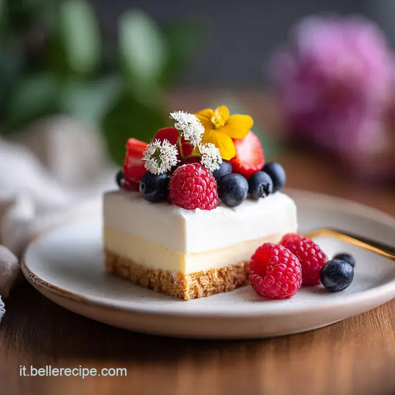 Torta Fredda Allo Yogurt Greco