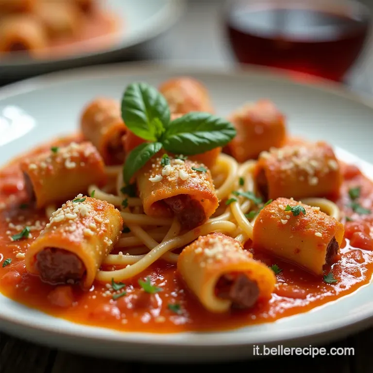 Uccelletti Scappati Salsiccia e Formaggio Avvolti in una Croccantezza Dorata