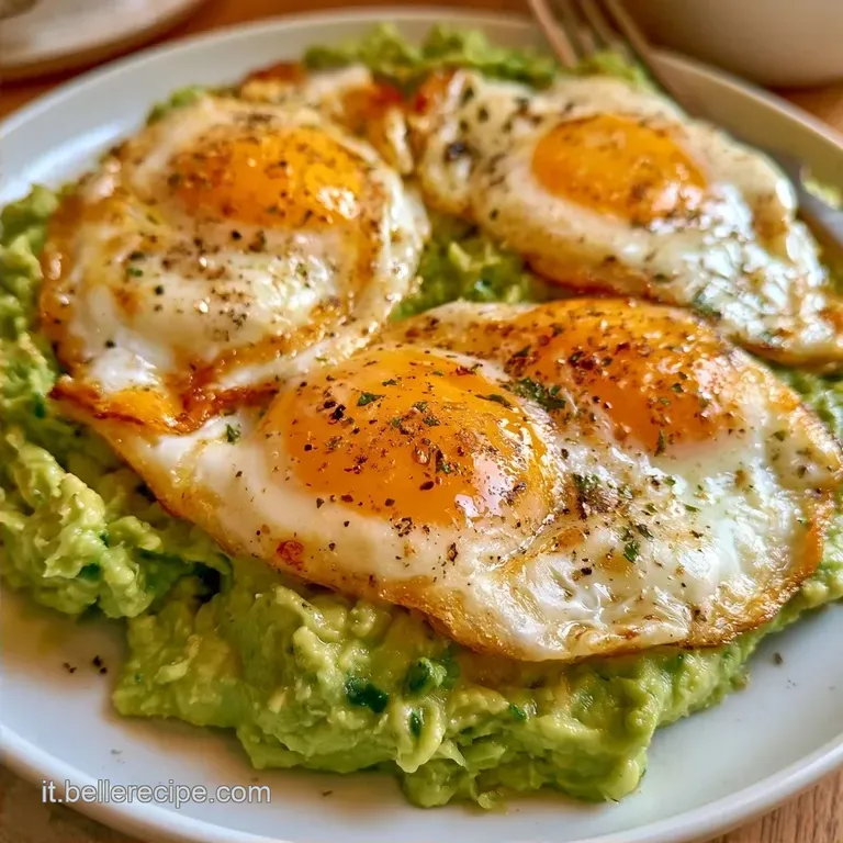 Uova e Avocado in Padella