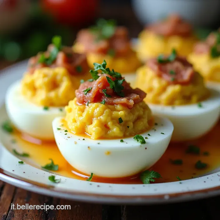 Uova Sode Ripiene al Tonno La Crema Perfetta della Nonna