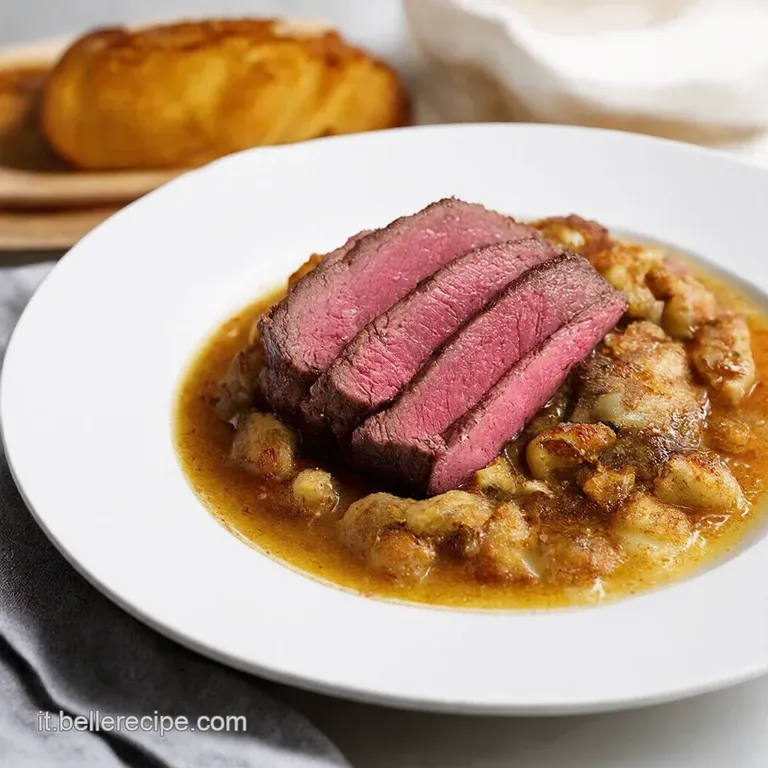 Vitello in Fricand Cremoso Un Classico che Scalda il Cuore