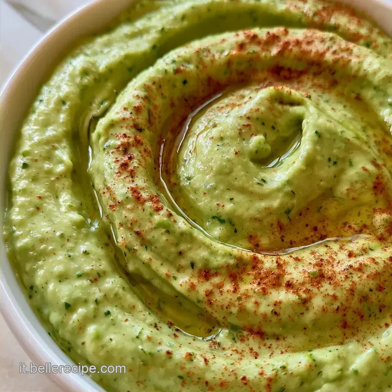 Hummus di Ceci e Zucchine Novelle: Cremoso
