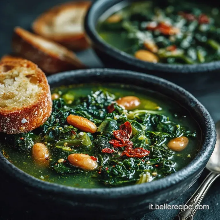 Zuppe Invernali: Tesoro Rustico Di Cavolo Nero E Fagioli presentation