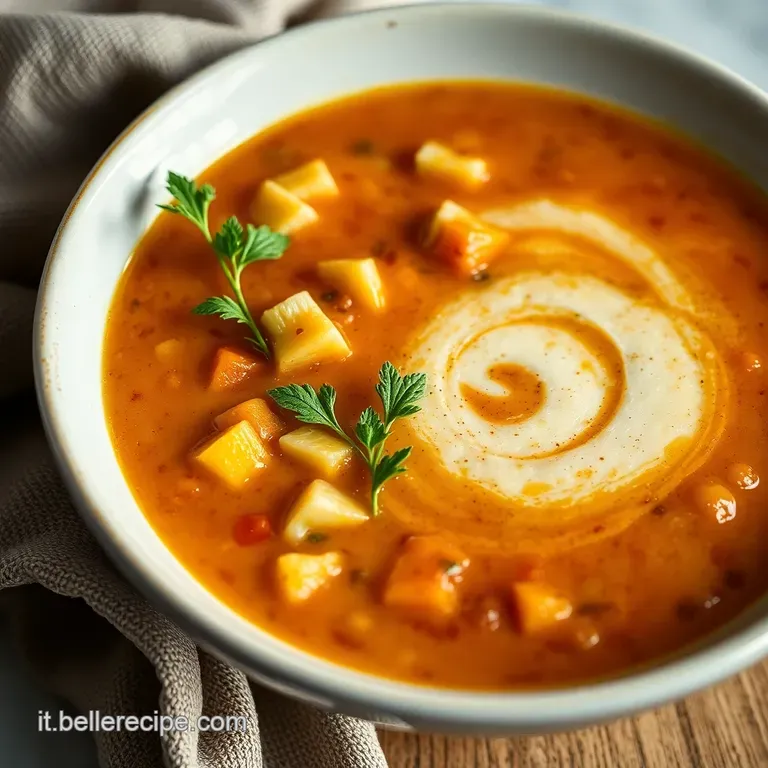 Zuppa Di Farro Ricca E Confortante presentation
